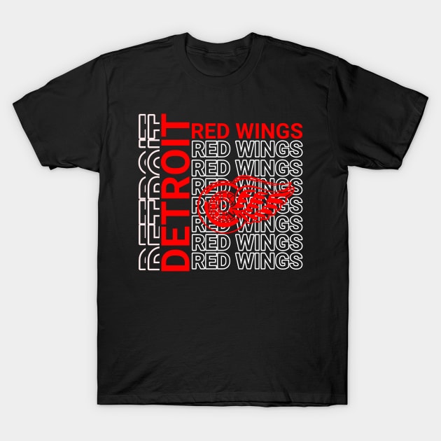 Detroit red wings T-Shirt by Cahya. Id